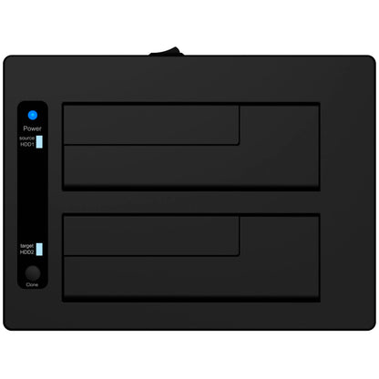 RaidSonic ICY BOX IB-127CL-U3 2 Bay Docking & Klonstation