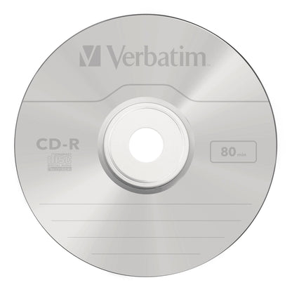 1x10 Verbatim CD-R 80 / 700MB Audio Color  Live it  Jewel Case