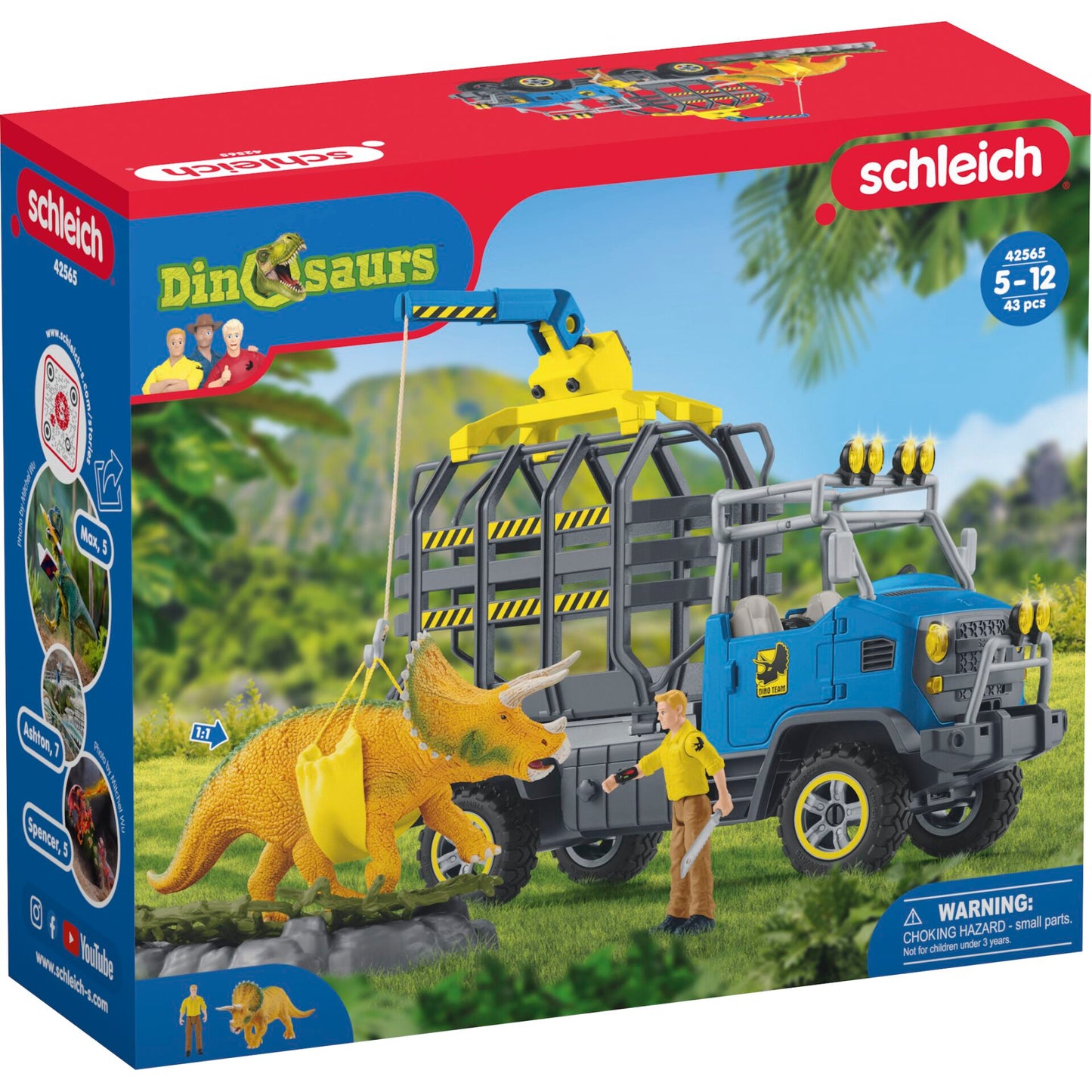 Schleich Dinosaurs      42565 Dino Transport Mission