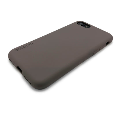 Decoded Silicone Backcover iPhone SE3/SE2/8/7/6s/6 Dark Ta.