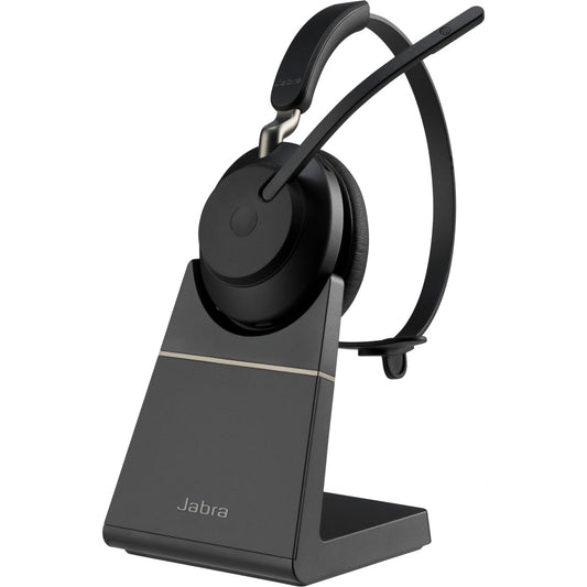 Jabra Evolve2 65 UC Mono Headset black BT USB-A + Charging Stand