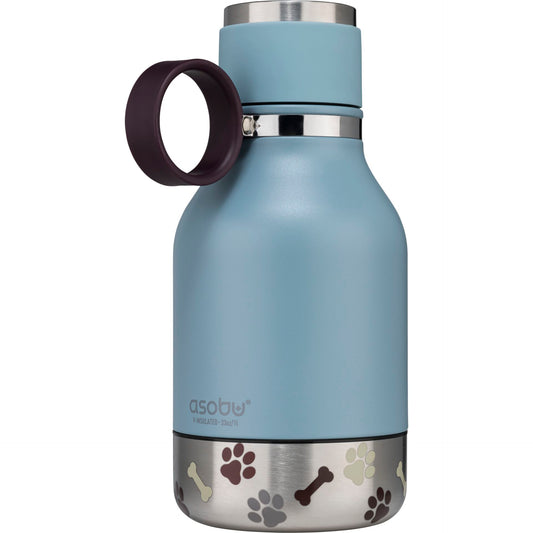 Asobu Dog Bowl Bottle Blue, 0.975 L