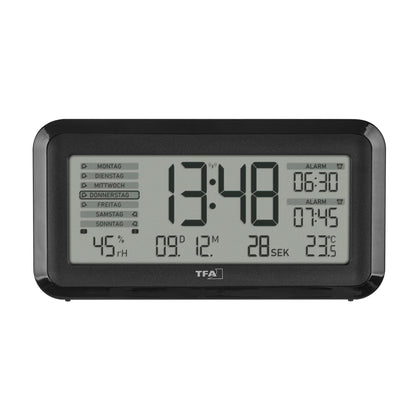 TFA 60.2562.01 Digital Radio Alarm Clock w. Room Clima  BOXX2