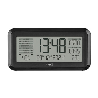 TFA 60.2562.01 Digital Radio Alarm Clock w. Room Clima  BOXX2