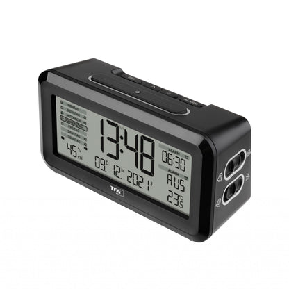 TFA 60.2562.01 Digital Radio Alarm Clock w. Room Clima  BOXX2