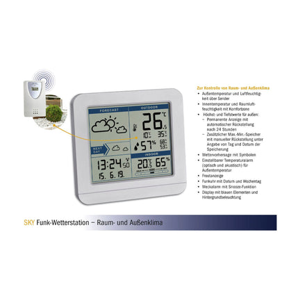 TFA 35.1152.02 SKY Radio Weather Station
