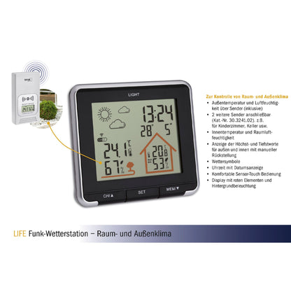 TFA 35.1153.01 LIFE Radio Weather Station