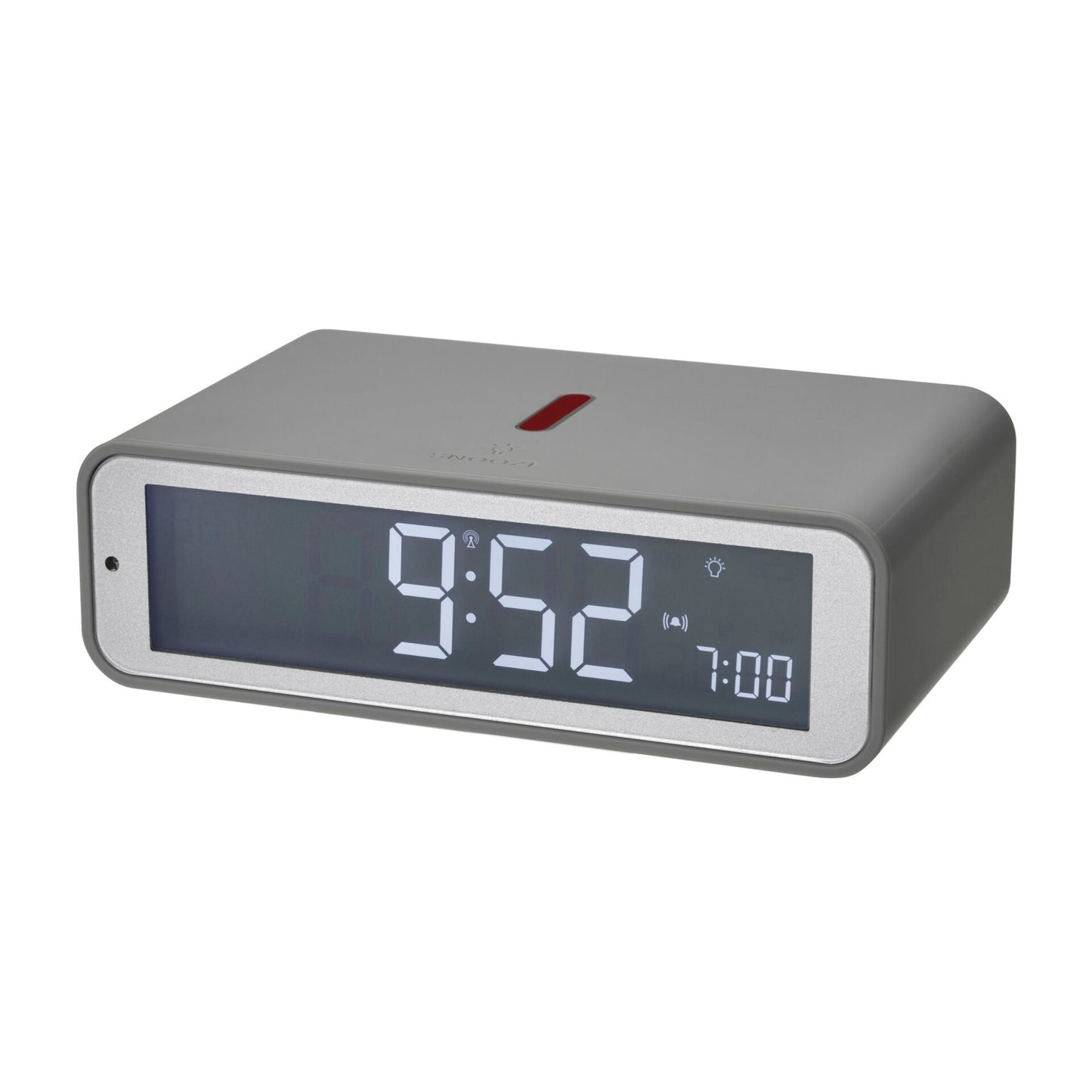 TFA 60.2560.15 TWIST grey Radio alarm clock