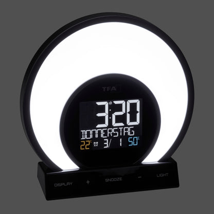 TFA 60.2026.01 SOLUNA Lichtwecker m.Farbwechsel