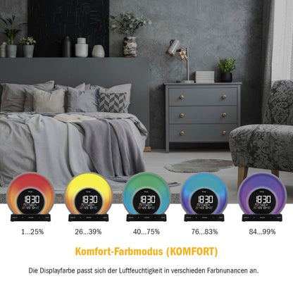 TFA 60.2026.01 SOLUNA Lichtwecker m.Farbwechsel