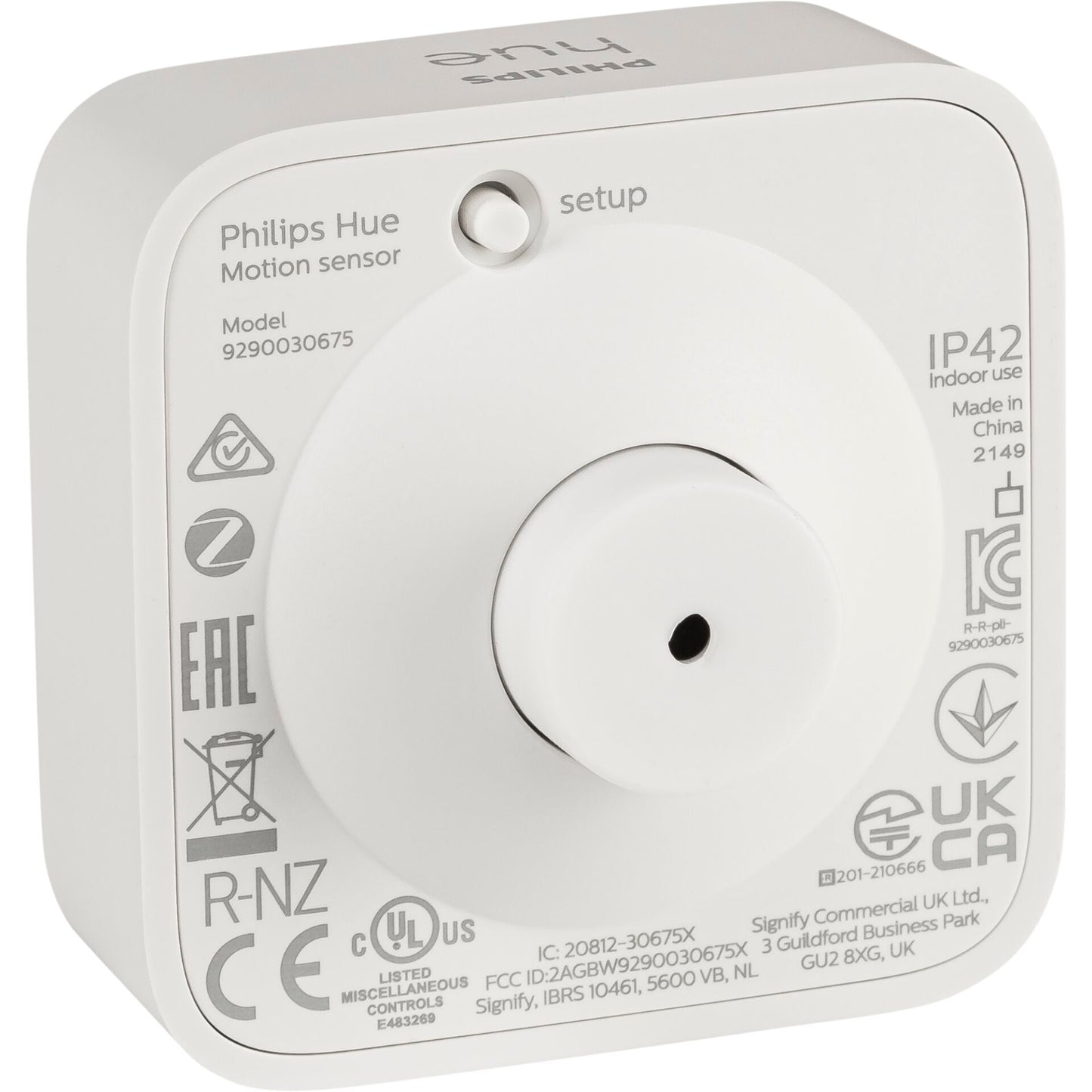 Philips Hue Motion Detector Indoor wireless Motion Sensor