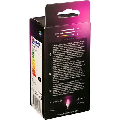 Philips Hue LED Candle E14 BT 5,3W 470lm White Color Ambiance