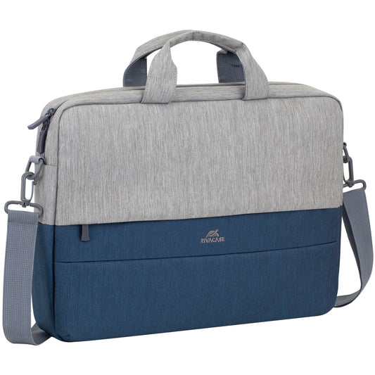 Rivacase 7532 Laptop Bag 15.6  grey/dark blue