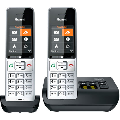 Gigaset COMFORT 500A duo silver-black