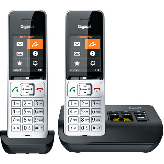 Gigaset COMFORT 500A duo silver-black