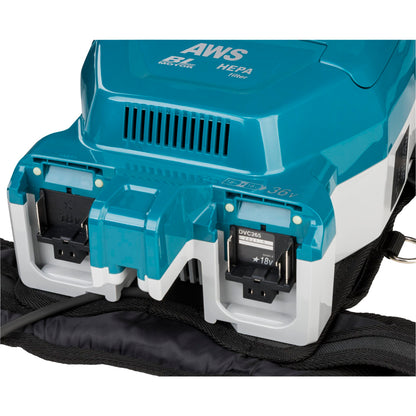 Makita DVC265ZXU Cordless Backpack Vacuum Cleaner