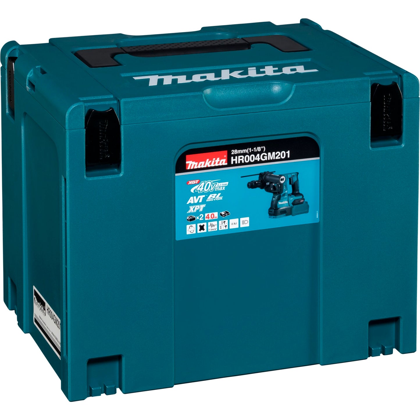 Makita  HR004GM201    Cordless Combi Hammer     SDS-PLUS 40V