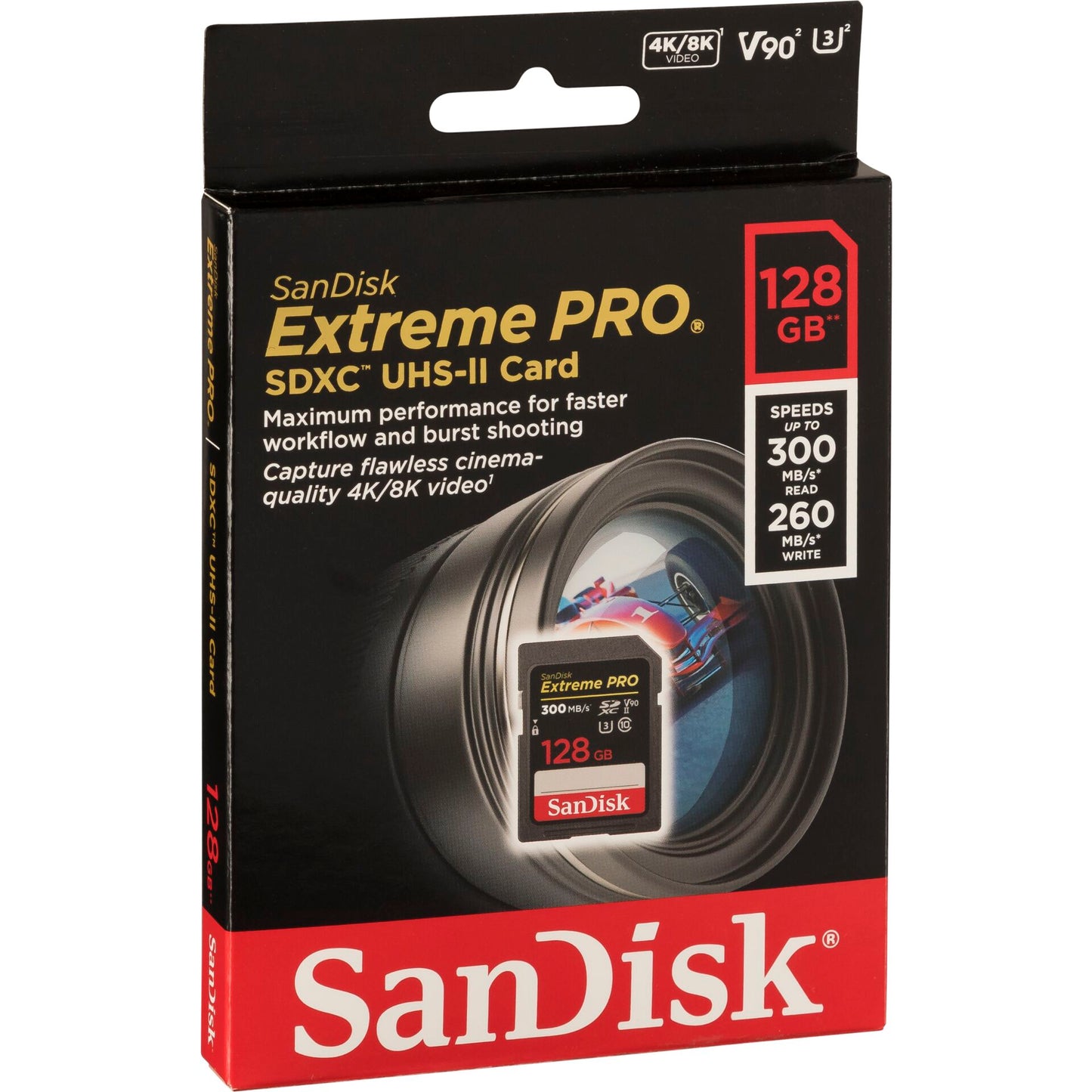 SanDisk ExtremePRO SDXC V90 128G 300MB UHS-II  SDSDXDK-128G-GN4IN