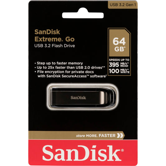 SanDisk Cruzer Extreme Go   64GB USB 3.2         SDCZ810-064G-G46