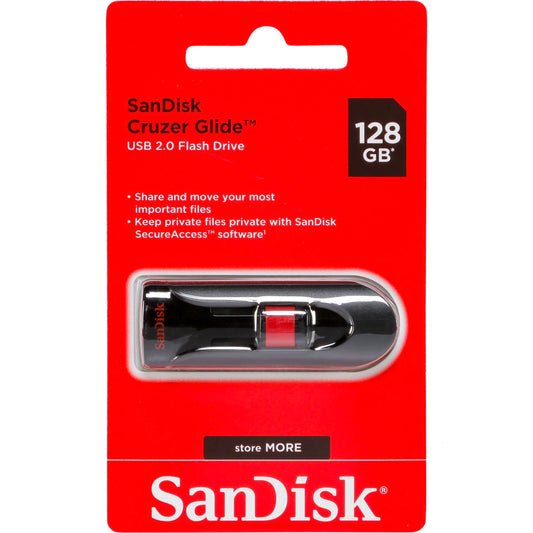SanDisk Cruzer Glide       128GB SDCZ60-128G-B35