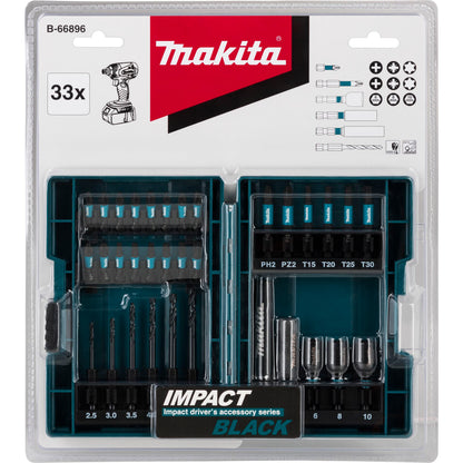 Makita B-66896 Impact Black Drill Bit Set