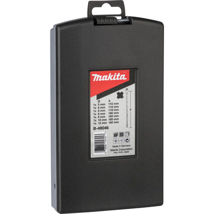 Makita B-49046            7pcs SDS-VPLUS Drill Bit Set Nr.1