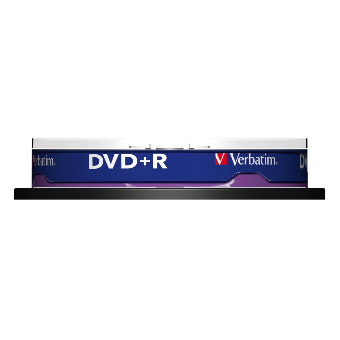 1x10 Verbatim DVD+R 4,7GB 16x Speed, matt silver Cakebox
