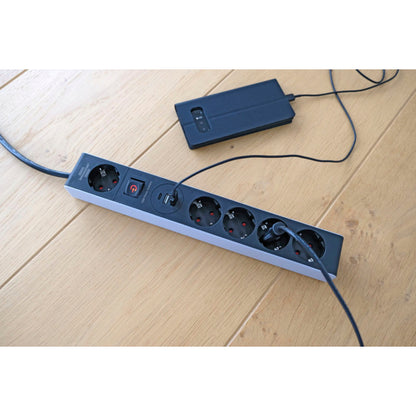 Brennenstuhl Extension Lead 5-fold 1,5m USB Power Delivery