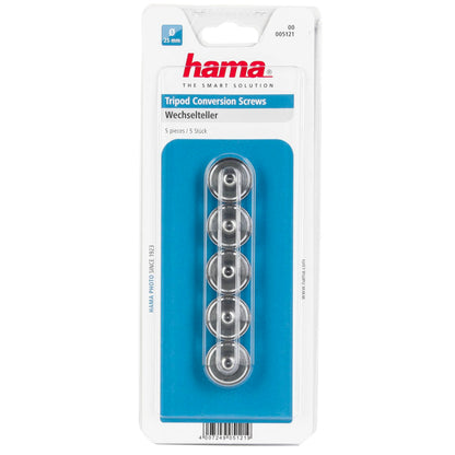Hama Tripod Conversion Screws 1/4 ->3/8           5pcs    5121