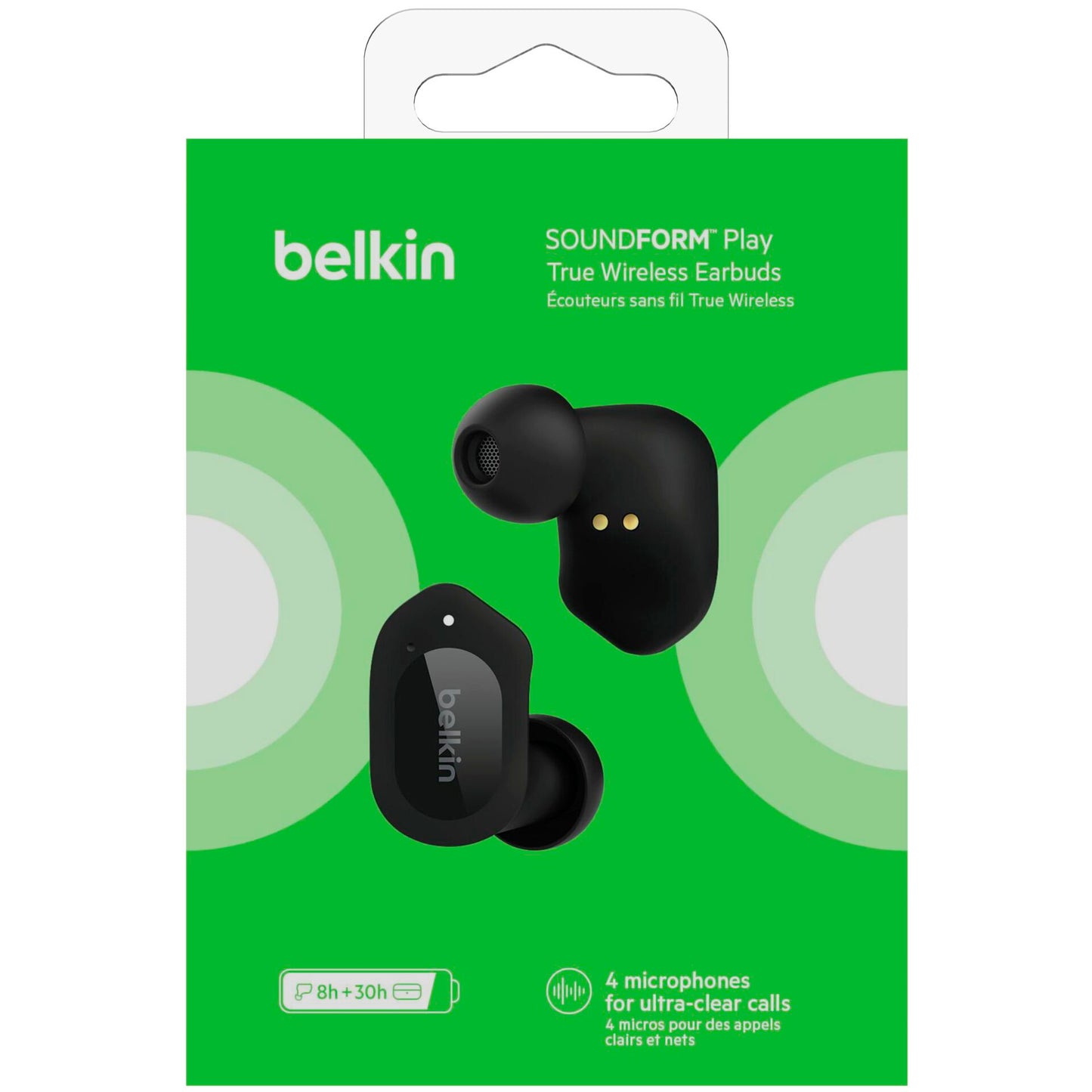 Belkin Soundform Play black True Wireless In-Ear  AUC005btBK