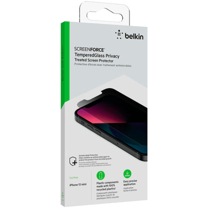 Belkin ScreenForce TemperedGlass Privacy iPhone 13 Mini  OVA080zz