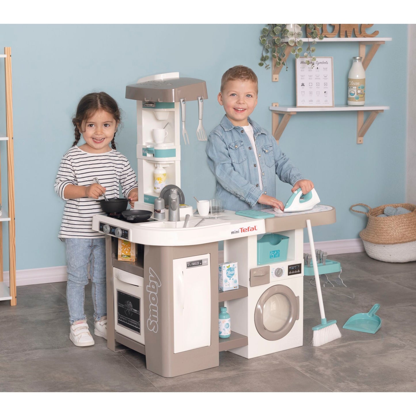 Smoby Tefal Studio Kitchen with Washing Machine