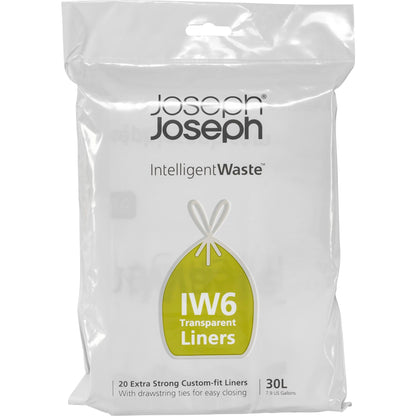 Joseph Joseph Bin Liners 20 pcs. , 30 L transparent
