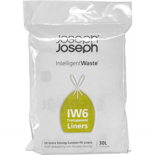 Joseph Joseph Bin Liners 20 pcs. , 30 L transparent