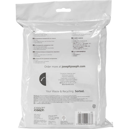 Joseph Joseph Bin Liners 20 pcs. , 30 L transparent