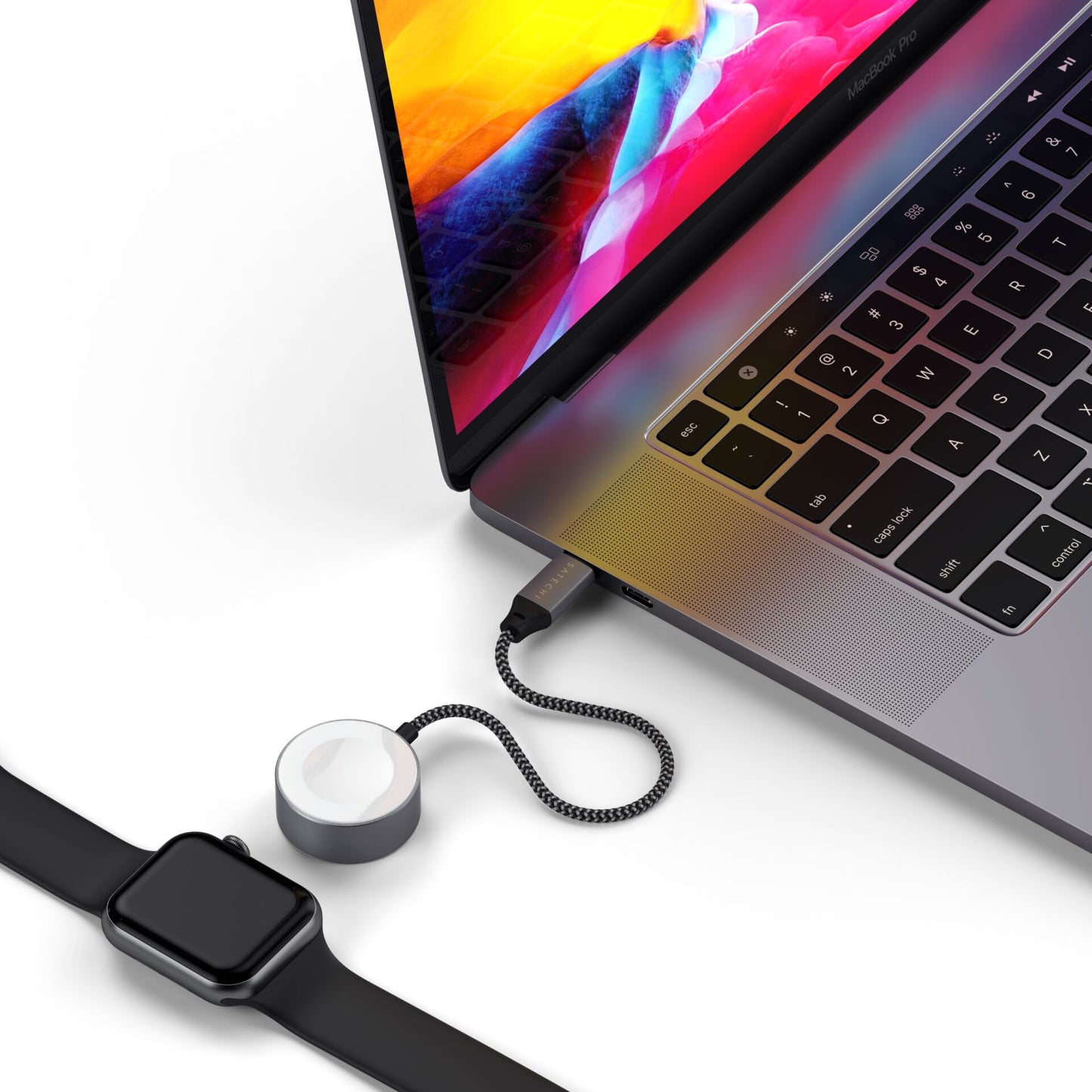Satechi USB-C Magnetic Charging Cable for Apple Watch