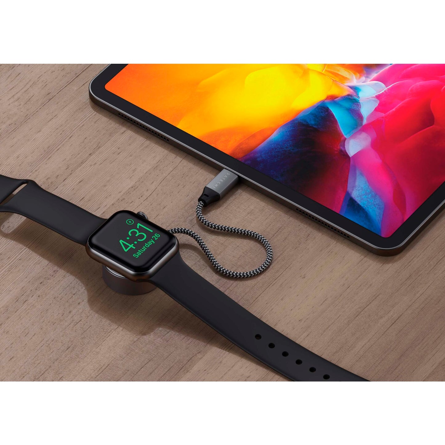 Satechi USB-C Magnetic Charging Cable for Apple Watch