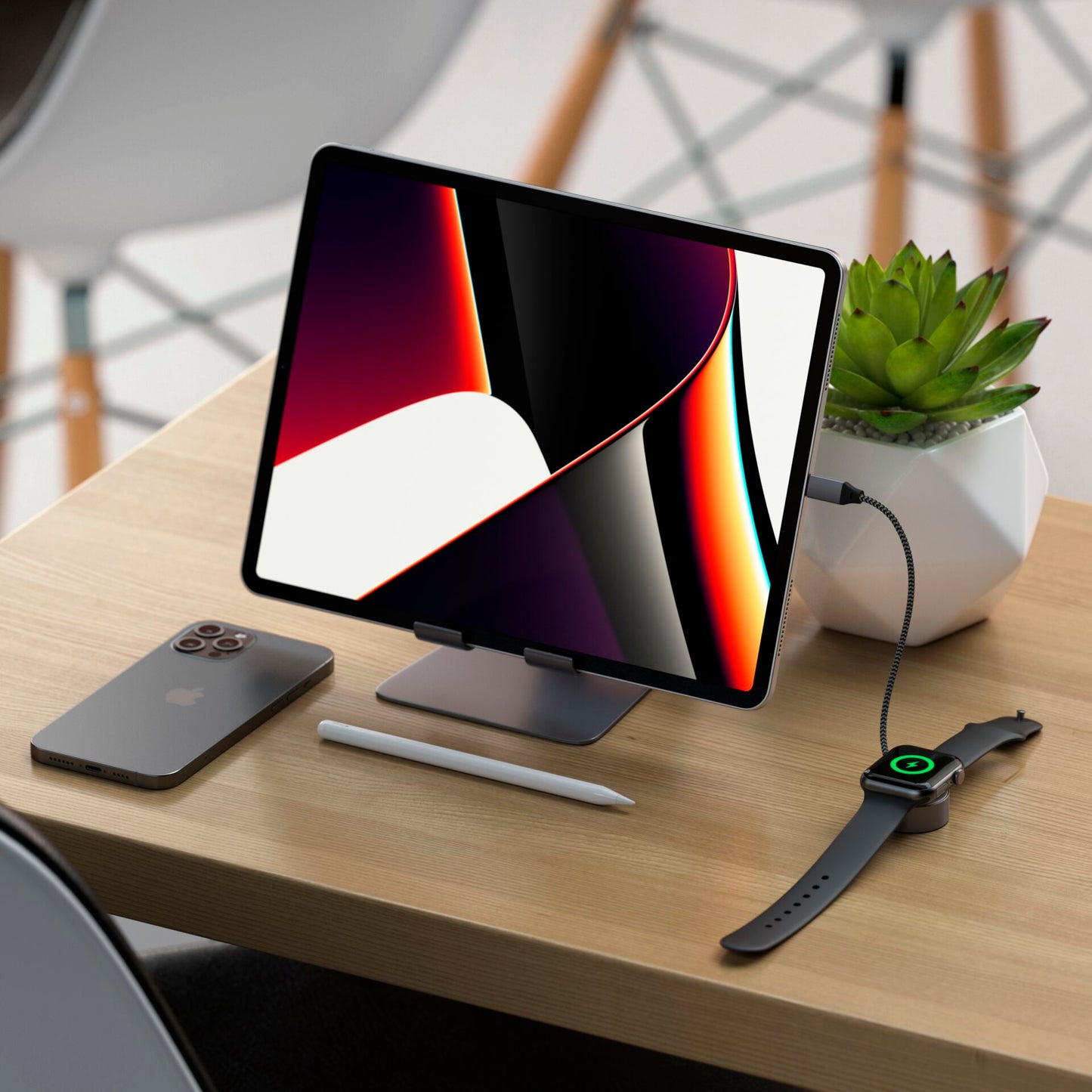 Satechi USB-C Magnetic Charging Cable for Apple Watch