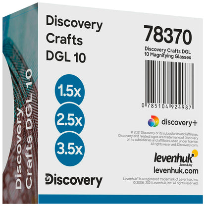 Discovery Crafts DGL 10 Magnifying Glasses