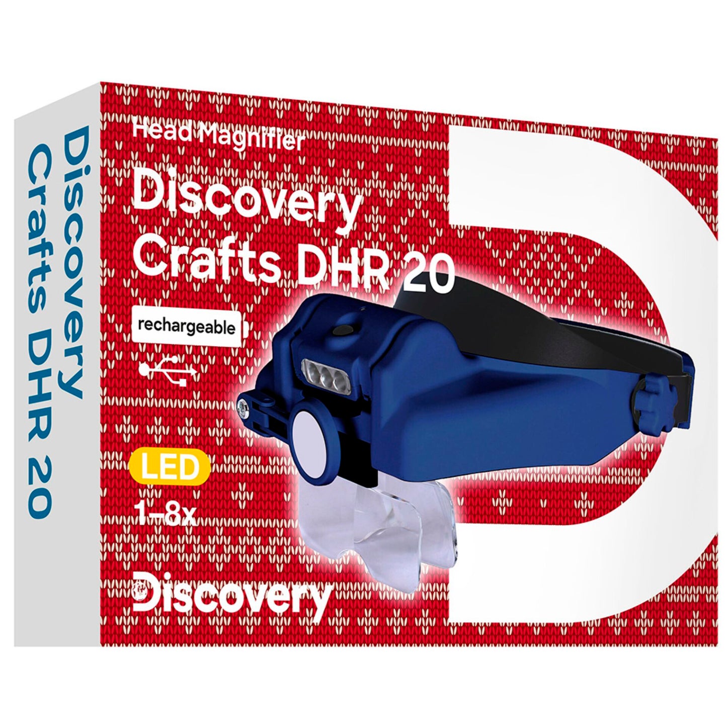 Discovery Crafts DHR 20 Head Magnifier rechargeable
