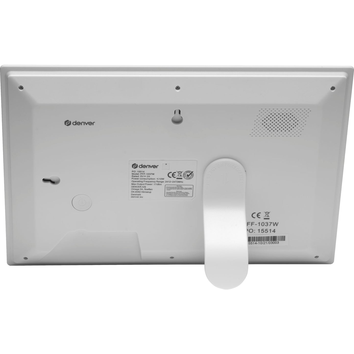 Denver Frameo PFF-1037 white 25,4cm (10,1 ) 16GB