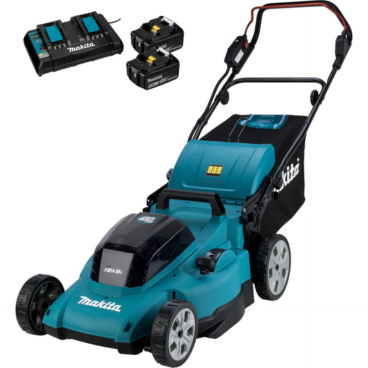 Makita DLM480PT2 cordless lawn mower