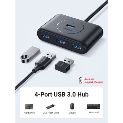 UGREEN 4-in-1 USB-A Hub 0,5 m