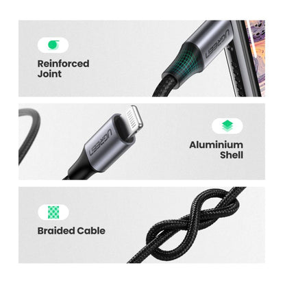 UGREEN Lightning To 3.5mm Adapter Cable 1m