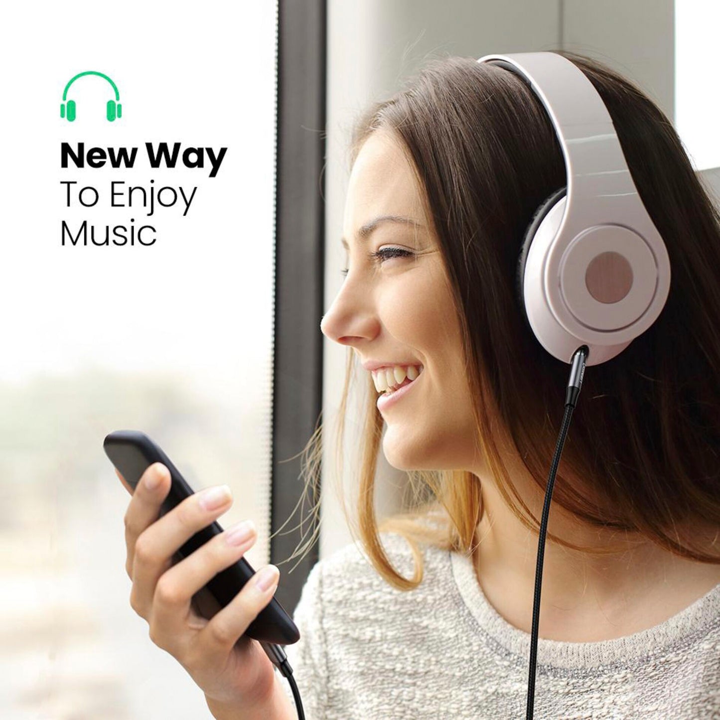 UGREEN Lightning To 3.5mm Adapter Cable 1m