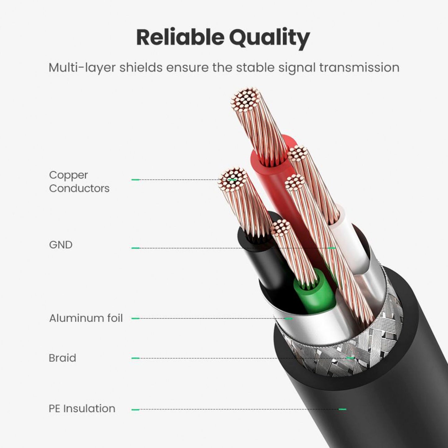 UGREEN USB-A To BM Print Cable 1,5m