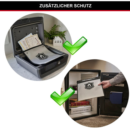 Master Lock Fireproof Bag for A4 Documents  2,8l