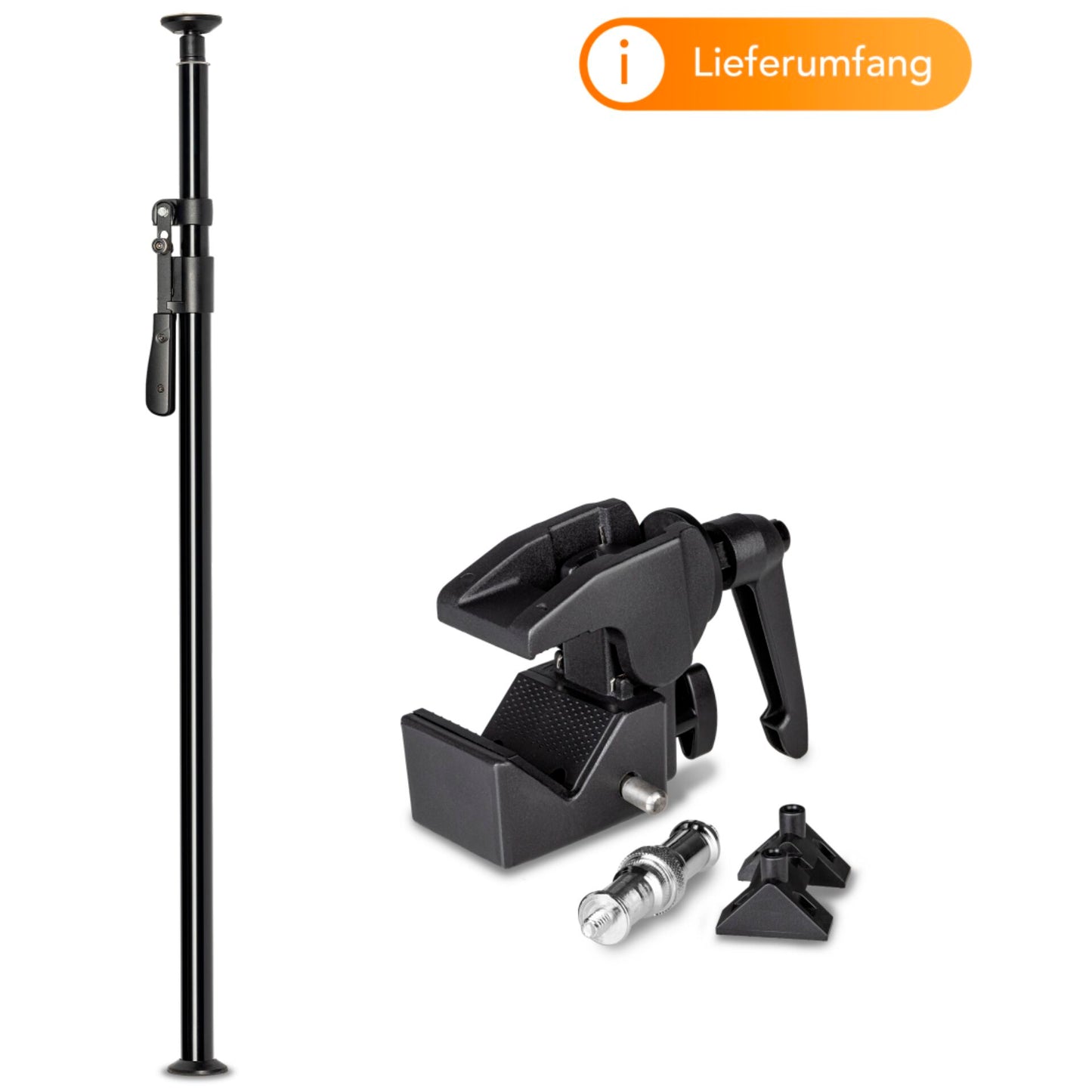 Walimex pro Autopole 220-380 cm incl. super clamp