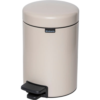 Brabantia Pedal Bin Newicon 3 L Soft Beige