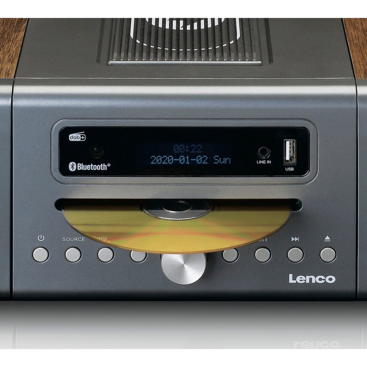 Lenco MC-175 silver